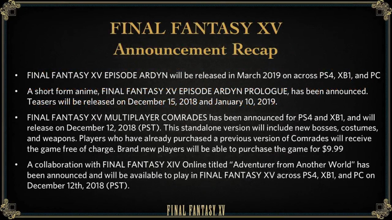 Illustration for article titled 75% Of Final Fantasy XV's Remaining DLC Just Got Cancelled